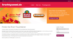 Desktop Screenshot of fruchtgummi.de